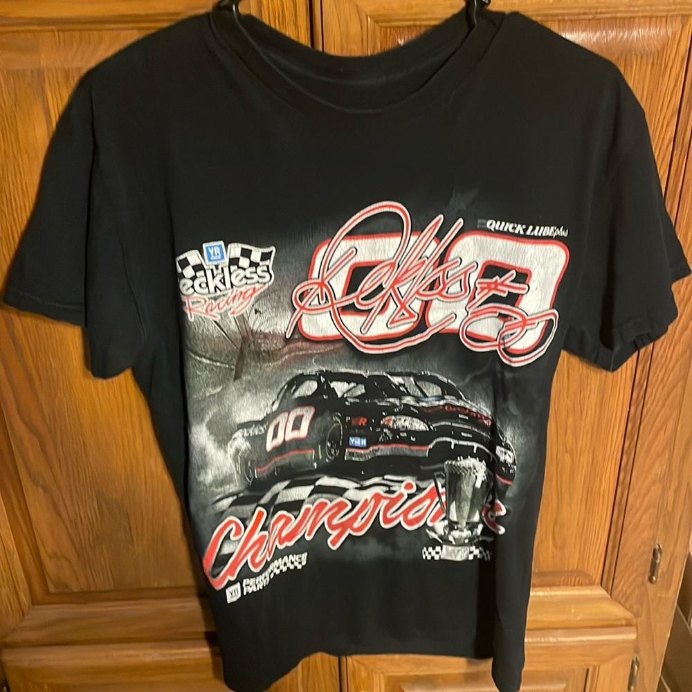 Young and Reckless Racing T-shirt Size Medium